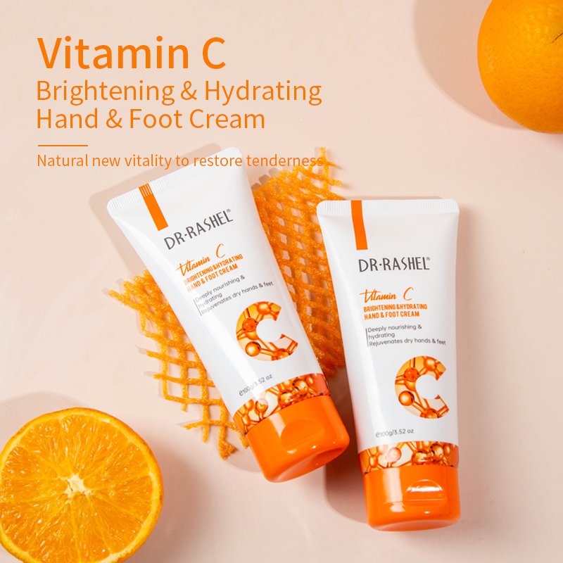 Crème à la vitamine C pour les mains et les pieds